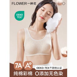 初高中女學生內衣純棉A類青春發育期少女文胸青少年女孩彩棉背心