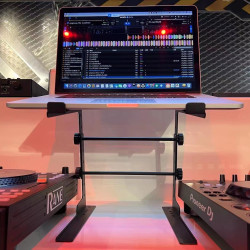 先鋒DJ打碟機電腦DJ支架 電腦架 筆電桌面支架 小型打碟機DJ架