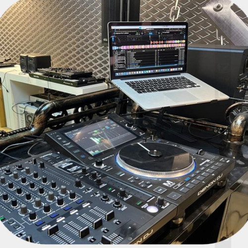 先鋒DJ打碟機電腦DJ支架 電腦架 筆電桌面支架 小型打碟機DJ架 先鋒DJ打碟機電腦DJ支架 電腦架 筆電桌面支架 小型打碟機DJ架