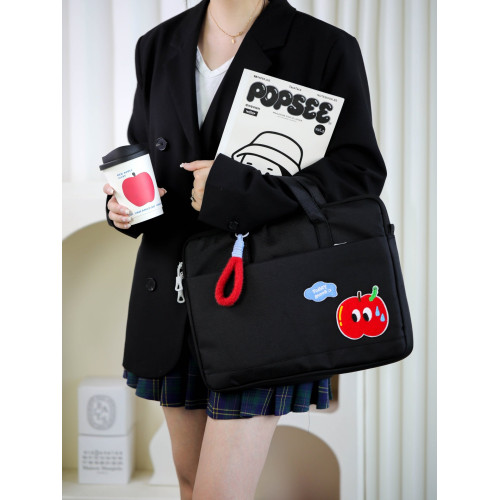 今日心情蘋果筆記型電腦包手提高級感女高顔值少女14寸16寸輕薄輕便斜背肩帶通勤新款防摔防震行李箱可掛可攜式 今日心情蘋果筆記型電腦包手提高級感女高顔值少女14寸16寸輕薄輕便斜背肩帶通勤新款防摔防震行李箱可掛可攜式