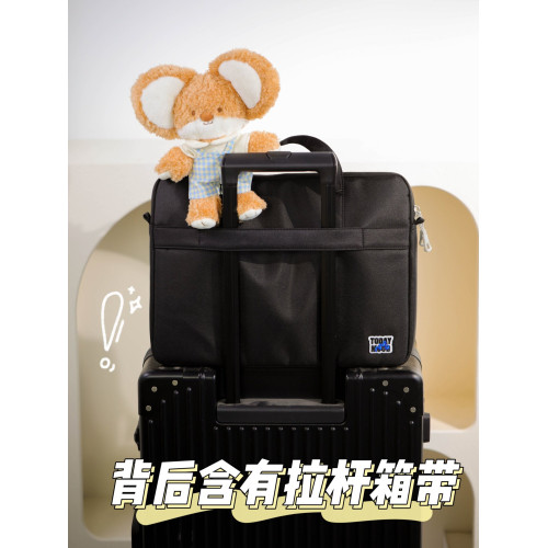 今日心情蘋果筆記型電腦包手提高級感女高顔值少女14寸16寸輕薄輕便斜背肩帶通勤新款防摔防震行李箱可掛可攜式 今日心情蘋果筆記型電腦包手提高級感女高顔值少女14寸16寸輕薄輕便斜背肩帶通勤新款防摔防震行李箱可掛可攜式