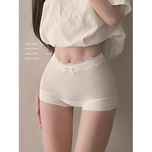 四角內褲女士純棉7A抗菌襠2026新款女生高腰收腹包臀裸感平角短褲 四角內褲女士純棉7A抗菌襠2026新款女生高腰收腹包臀裸感平角短褲