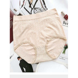 大碼無縫高腰美體內褲女胖mm200斤塑身收腹莫代爾加肥加大三角褲