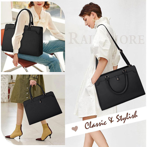 2026新款女士手提公文包多分隔層通勤a4文件可放16寸筆記型電腦袋高級感商務托特