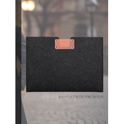 【多功能】UTOPAtouch Gemini英倫風雙袋macbook內膽包文件包蘋果筆記型電腦包高密羊毛氈 適用13/14寸