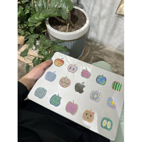 lukastore【蘋果多多套餐】macbook保護殼治瘉系彩色Mac保護套蘋果筆記型電腦