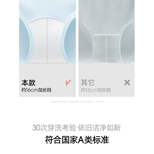 【A類新疆棉】有棵樹內褲女10A級抗菌全純棉襠少女生2026新三角褲