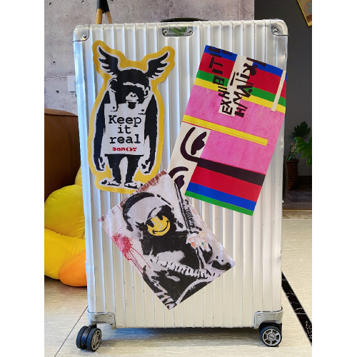 馬蒂斯大張旅行箱行李箱貼紙防水無痕可移全貼藝術家磨砂專用貼紙 馬蒂斯大張旅行箱行李箱貼紙防水無痕可移全貼藝術家磨砂專用貼紙