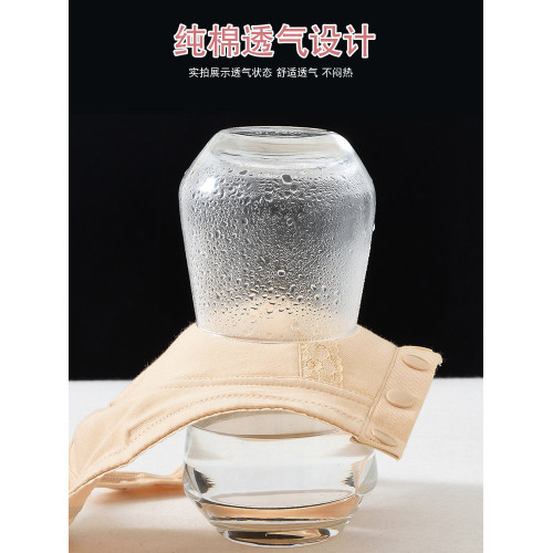 媽媽內衣文胸中老年專用女無鋼圈純棉中年婦女背心式前釦大碼胸罩