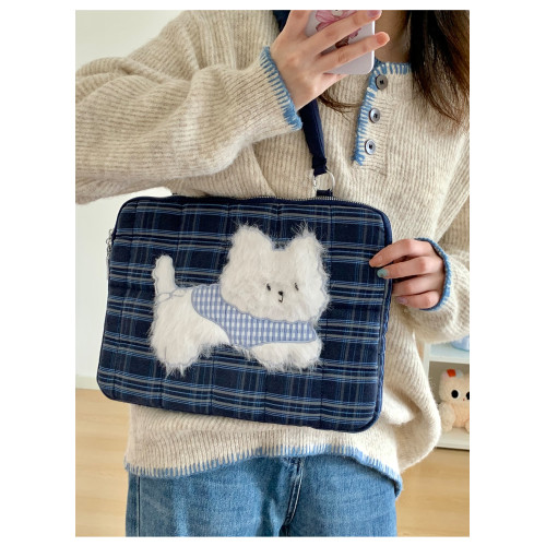 SEEU SODA/自製可愛韓國手提電腦包11-12寸/13-15寸ipad平板電腦收納 SEEU SODA/自製可愛韓國手提電腦包11-12寸/13-15寸ipad平板電腦收納