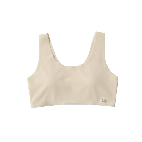 A類一二階段 女童發育期少女文胸 固定胸墊內衣彈力薄款無痕背心