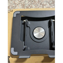 金屬筆記型電腦折曡支架平板電腦桌面升降增高散熱360度旋轉支架