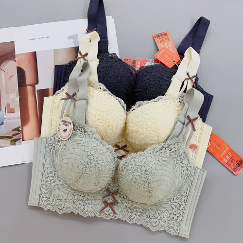 古妃25905燕窩精華纖維小胸聚攏厚杯無鋼圈收副乳防下垂文胸罩女