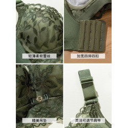 內衣女無鋼圈小胸聚攏收副乳防下垂2025年新款爆款平胸專用文胸罩