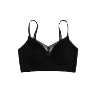 馨幫幫Bra 小清新蕾絲面小胸胸罩無鋼圈調整型文胸聚攏上托內衣女