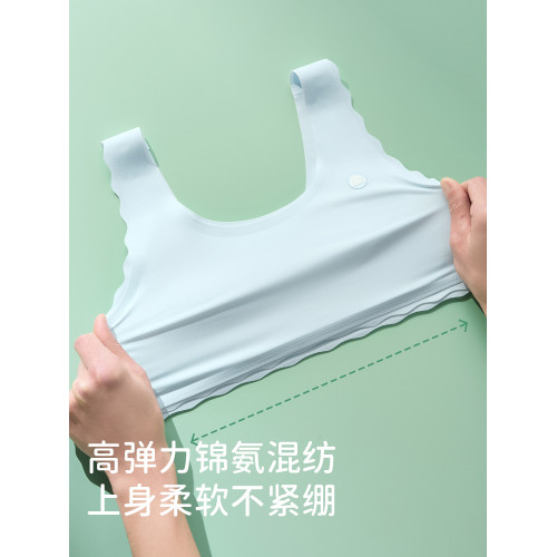 女童內衣女學生初中女孩發育期小背心兒童青春期少女文胸小學生12