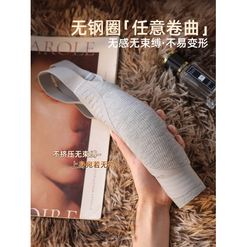 內衣聚攏收副乳防下垂女士胸罩大胸顯小調整型大碼高質量無痕文胸