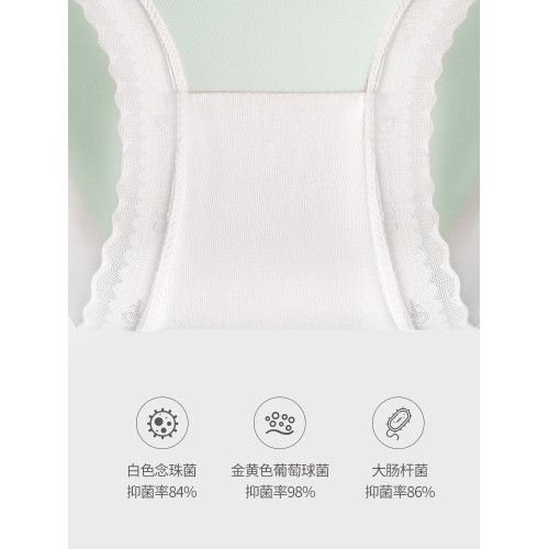 朵朵棉內褲女小藍丸子棉聚乳酸10A抗菌襠部舒適透氣女生三角短褲