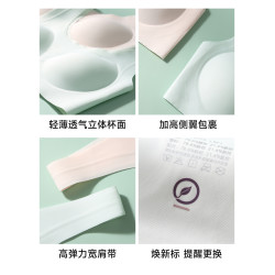 貓人高中生少女背心內衣女學生初中青少年女生發育期二三階段文胸