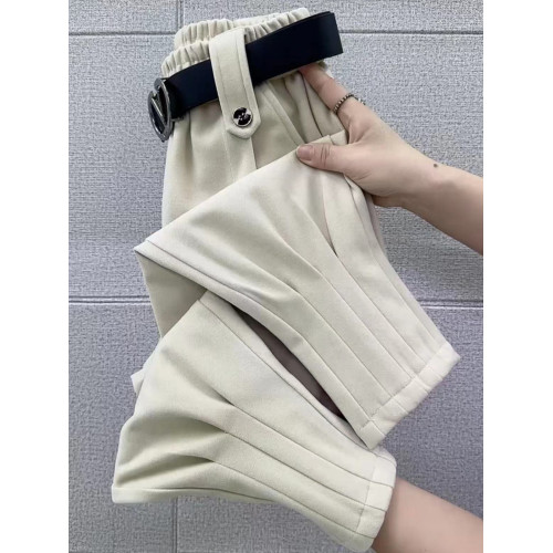 2025秋冬季新款哈倫褲加厚百搭高腰馬丁褲女束腳顯瘦休閒靴褲垮褲