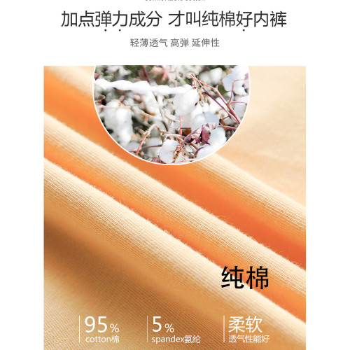 內褲女胖mm純棉高腰彈力簡約抗菌襠200斤大碼包臀舒適短褲頭