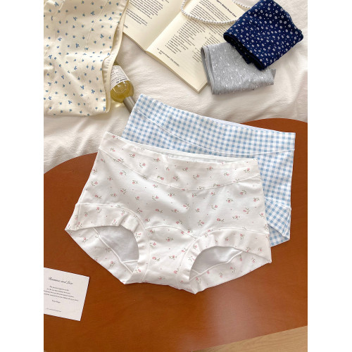 微內薇內褲女生純棉10A抑菌襠2026新款無痕小平角大碼包臀三角褲