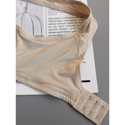 出口日本無鋼圈無束縛睡眠文胸兩排釦舒適原單薄杯薄款