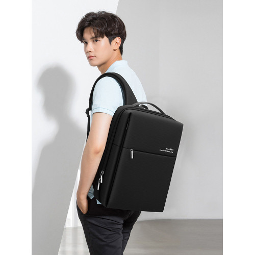 立體商務電腦包後後背包男女士13.3寸14休閒可攜式筆電雙肩包15.6英寸短途出差大容量旅行書包16寸多功能時尚潮流