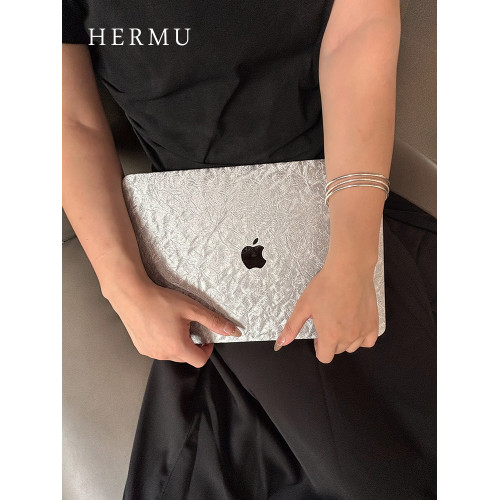 禾沐2026款M5proM4適用蘋果電腦保護殼m3皮質13寸macbook保護殼air軟14英寸保護套M1外殼15筆電m2全包mac16