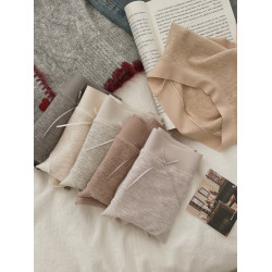 秋冬寶藏內褲！磨毛暖絨女士內褲中腰棉檔抑菌舒適不夾PP高顔值