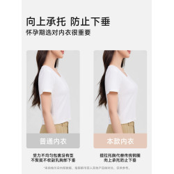 孕期孕婦懷孕期專用內衣女士小胸聚攏不勒胃防下垂收副乳睡覺可穿