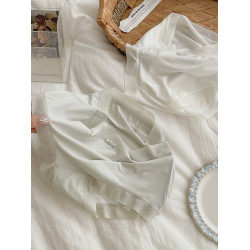 掌櫃自畱款！80S超細桑蠶絲裸感無痕內褲女中腰莫代爾純棉抑菌檔