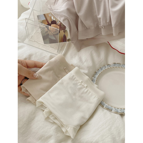 掌櫃自畱款！80S超細桑蠶絲裸感無痕內褲女中腰莫代爾純棉抑菌檔