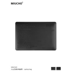 MIUCHO 火山石電腦殼適用蘋果2026款M5簡約air13透黑macbook14自然pro原創意設計防摔pro16寸防磕碰保護硬殼