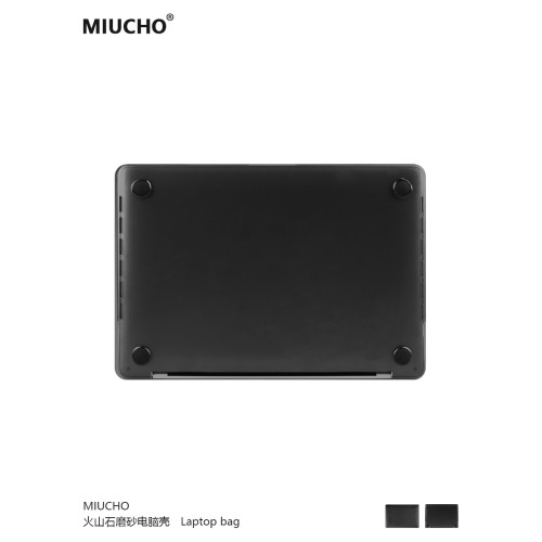 MIUCHO 火山石電腦殼適用蘋果2026款M5簡約air13透黑macbook14自然pro原創意設計防摔pro16寸防磕碰保護硬殼