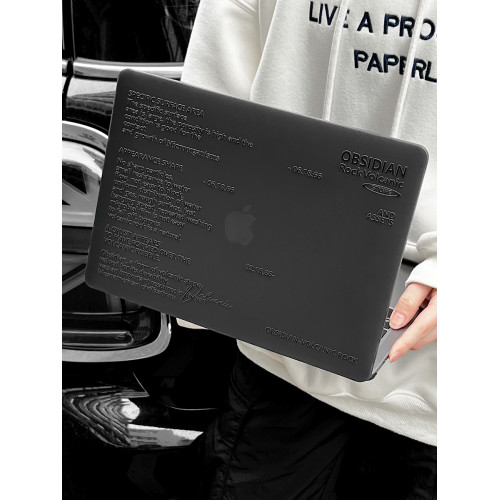 MIUCHO 火山石電腦殼適用蘋果2026款M5簡約air13透黑macbook14自然pro原創意設計防摔pro16寸防磕碰保護硬殼