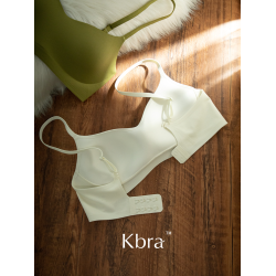 Kbra日本糯米雲感舒適內衣女2026春夏美背文胸小胸微聚收副乳胸罩