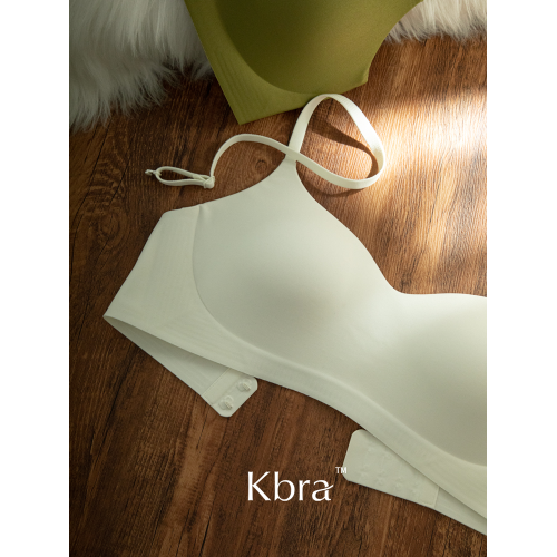 Kbra日本糯米雲感舒適內衣女2026春夏美背文胸小胸微聚收副乳胸罩