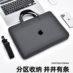 適用於蘋果Apple MacBook Air13.6英寸Pro 14/16筆記型電腦手提包15.4/16寸收納袋防水保護套斜後後背包