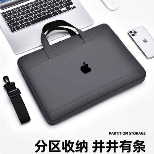 適用於蘋果Apple MacBook Air13.6英寸Pro 14/16筆記型電腦手提包15.4/16寸收納袋防水保護套斜後後背包