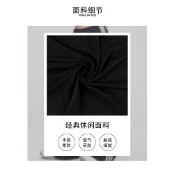 ZNZW黑色工裝褲女2025新款秋季美式甜酷直筒休閒垂感小個子濶腿褲