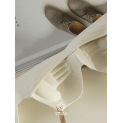 中厚2CM格子英倫風內衣女小胸聚攏不空杯無鋼圈提拉上托文胸無痕