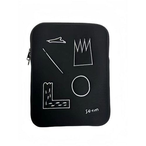 刺綉內膽包蘋果macbookpro14寸女聯想小新13.3華爲matebookd16筆電保護套戴爾15點6ipad11寸平板內膽包