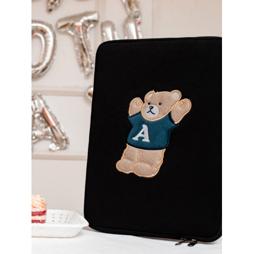 刺綉內膽包蘋果macbookpro14寸女聯想小新13.3華爲matebookd16筆電保護套戴爾15點6ipad11寸平板內膽包