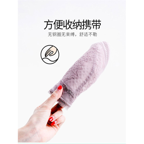 大胸顯小文胸超薄款全罩杯大碼胖mm內衣女無鋼圈聚攏胸罩縮胸神器