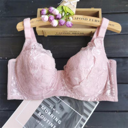 加肥加大調整型文胸全包裹收副乳大碼女內衣200斤胖mm大胸罩薄款