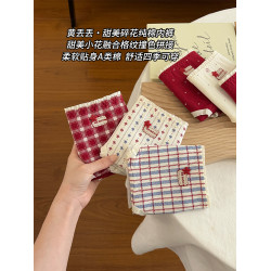 內褲純棉女生10A級全棉抗菌加長底襠中腰親膚女士三角褲2025新款