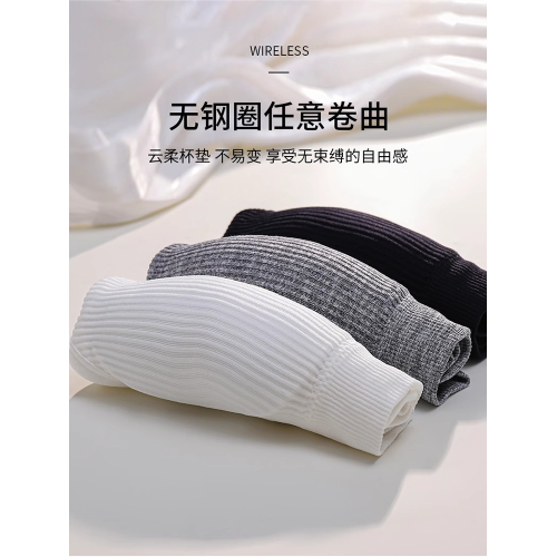 歐若風 小胸顯大內衣女聚攏吊帶短款美背背心外擴漫畫胸上托文胸