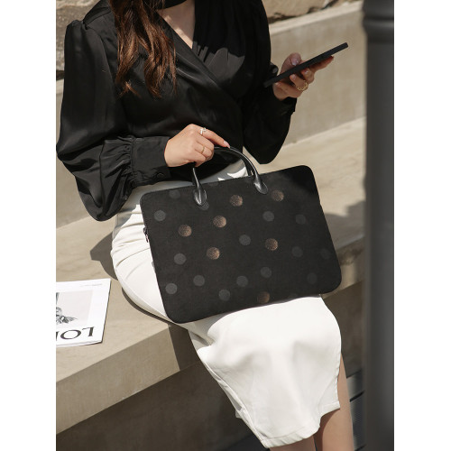 手提電腦包小衆設計女14高級感16適用pro蘋果聯想內膽包macbook平板包matebook