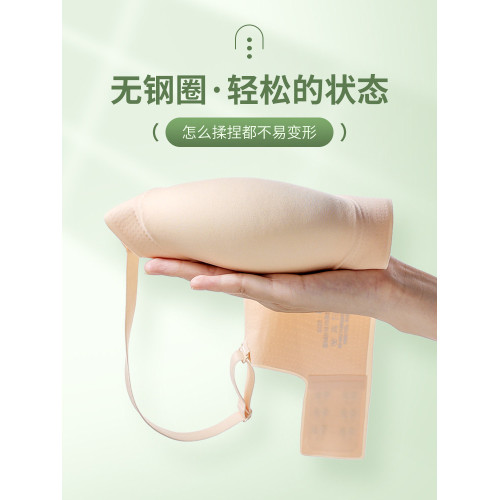 無痕內衣女聚攏小胸無鋼圈防下垂收副乳運動美背文胸夏季薄款胸罩
